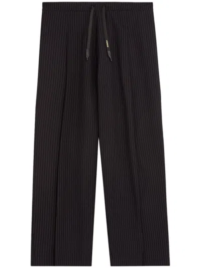 A Paper Kid Logo-patch Track Pants In 黑色