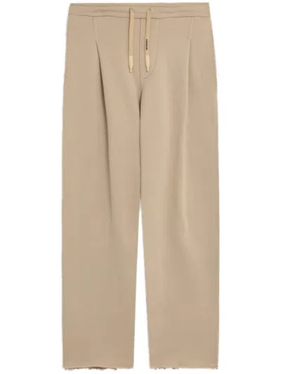 A Paper Kid Logo-patch Track Pants In Neutrals