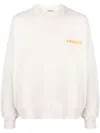 A Paper Kid Logo-print Cotton Sweatshirt In Multi