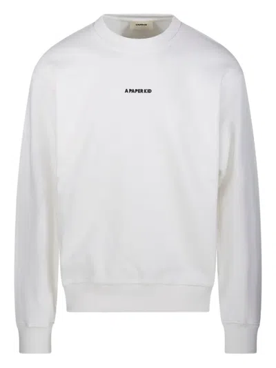 A Paper Kid Logo-print Sweatshirt