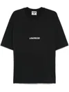 A Paper Kid Logo-print T-shirt In 110 Nero