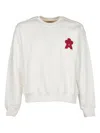 A Paper Kid Long Sleeve Sweatshirt In Cream