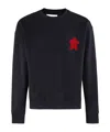 A Paper Kid Long Sleeve Sweatshirt In Black