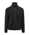 A Paper Kid Knitted Cardigan In Black