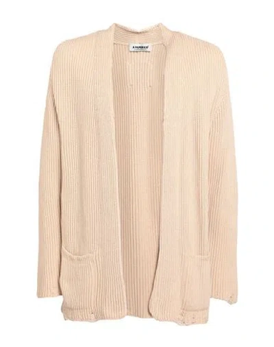 A Paper Kid Man Cardigan Beige Size Xl Cotton