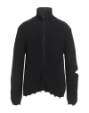 A Paper Kid Man Cardigan Black Size S Organic Cotton, Merino Wool