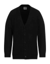 A Paper Kid Man Cardigan Black Size Xl Polyacrylic, Mohair Wool, Polyamide