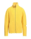A Paper Kid Knitted Jacket In Yellow