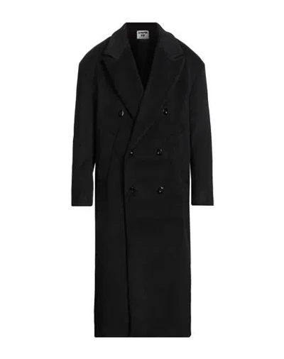 A Paper Kid Man Coat Black Size 38 Polyester, Viscose