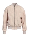 A Paper Kid Man Jacket Beige Size Xl Polyester In Beige