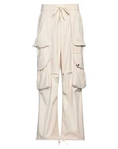 A Paper Kid Man Pants Sand Size M Polyester, Viscose, Elastane