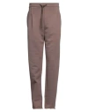 A Paper Kid Man Pants Taupe Size S Cotton In Grey