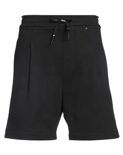 A PAPER KID A PAPER KID MAN SHORTS & BERMUDA SHORTS BLACK SIZE L COTTON