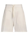 A Paper Kid Man Shorts & Bermuda Shorts White Size L Cotton