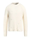 A Paper Kid Man Sweater Ivory Size Xl Cotton In White