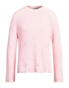 A Paper Kid Man Sweater Pink Size Xl Cotton