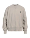 A Paper Kid Man Sweatshirt Beige Size S Cotton In Brown