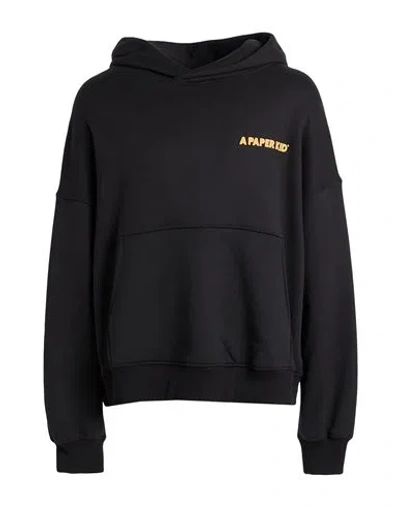A Paper Kid Man Sweatshirt Black Size Xl Cotton