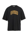 A Paper Kid Man T-shirt Black Size Xl Cotton