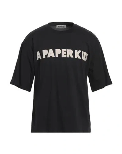 A Paper Kid Man T-shirt Black Size L Cotton