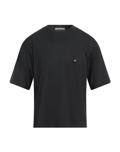 A Paper Kid Man T-shirt Black Size Xl Cotton
