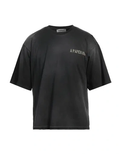 A Paper Kid Man T-shirt Black Size L Cotton