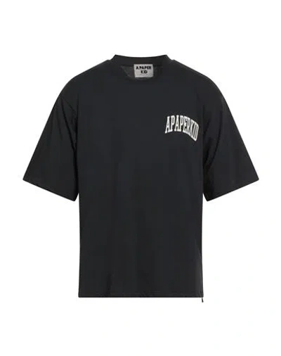 A Paper Kid Man T-shirt Black Size M Cotton