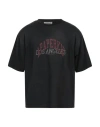 A Paper Kid Man T-shirt Black Size Xl Cotton