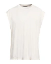 A Paper Kid Man T-shirt Cream Size L Cotton In White