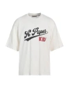 A Paper Kid Man T-shirt Cream Size Xl Cotton In White