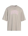 A Paper Kid Man T-shirt Taupe Size M Cotton In Neutral