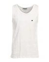 A Paper Kid Man Tank Top Off White Size Xl Cotton