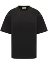 A Paper Kid Black Solid T-shirt In Black