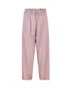 A Paper Kid Pantalone In Misto Viscosa Rosa In 295