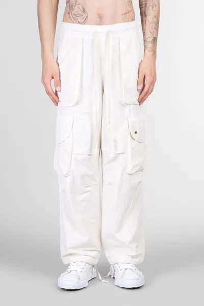 A Paper Kid Pants In Beige Polyamide
