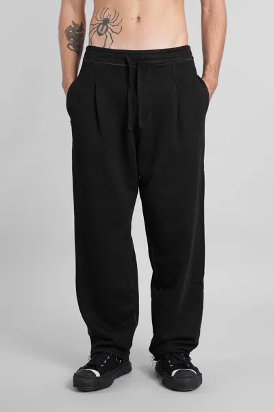 A Paper Kid Pants In Black Cotton