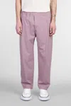 A Paper Kid Pleat-detail Trousers In Rose-pink