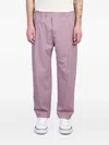A Paper Kid Pleat-detail Trousers In Pink