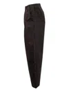 A Paper Kid Pleated Elasticated-waist Trousers In Multi