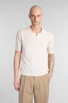 A Paper Kid Short Sleeve T-shirt In Beige
