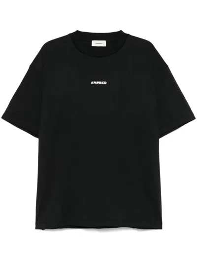 A Paper Kid Printed T-shirt In Black