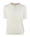 A Paper Kid Short Sleeve Woven T-shirt In White