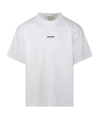 A Paper Kid Short-sleeved T-shirt In White