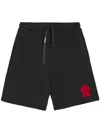 A Paper Kid Logo-print Track Shorts In Multicolour