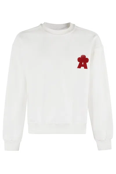 A Paper Kid Sweetshirt In Crema