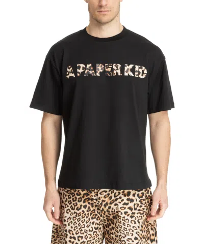 A Paper Kid T-shirt In Black