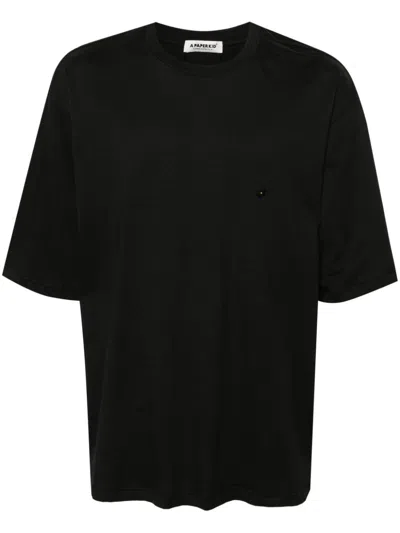 A Paper Kid Unisex T-shirt In Black  