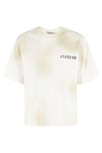 A Paper Kid T Shirt In Crema