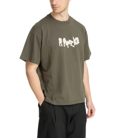A Paper Kid T-shirt In Green