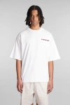 A Paper Kid Logo-print Cotton T-shirt In Crema